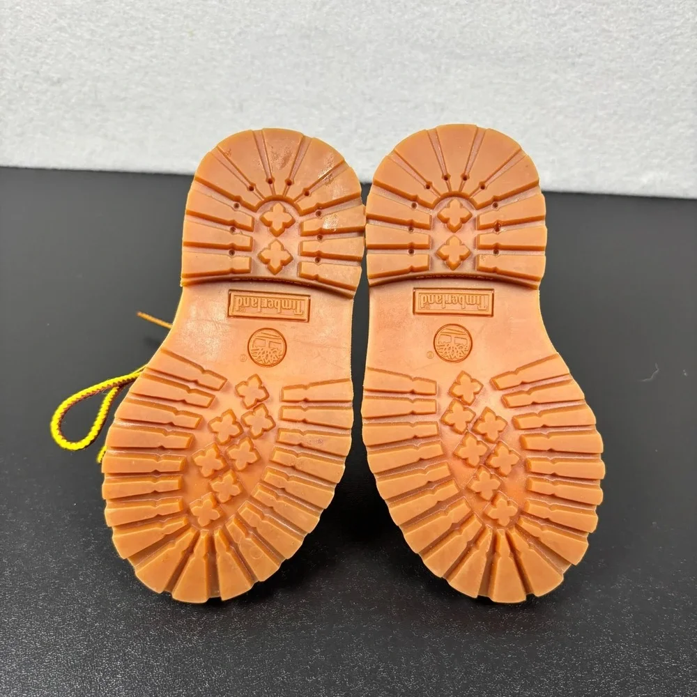Timberland 12809 Youth Premium Waterproof Boots Wheat Nubuck Size 5 Toddler Baby